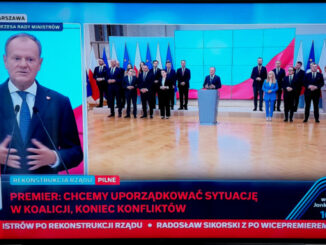 Zrekonstruowana Rada Ministrów liczy 22 osoby.