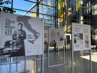 Wystawa przedstawie podróże Marii Skłodowskiej-Curie do Włoch.