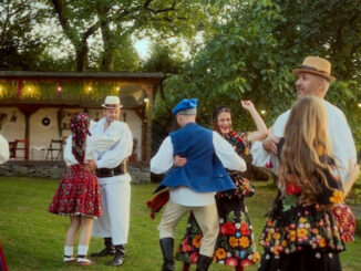 Spotkanie artystów w Casa din Vale we wiosce Breb w Rumunii.