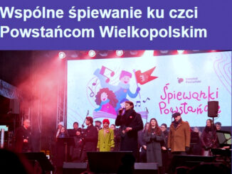 Śpiewanki Powstańcze to bezpłatny koncert. Ma formułę wspólnego śpiewania pieśni wojskowych i patriotycznych przez artystów ze sceny i publiczność: mieszkańców Poznania i regionu.