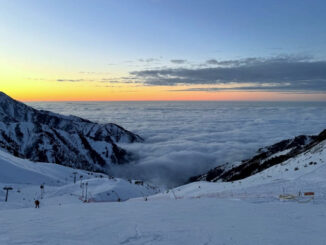 Ośrodek narciarski Szymbułak zimą.