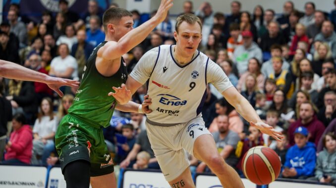 Zdjęcie z meczu Enea Basket Poznań z Weegree AZS Politechnika Opolska.