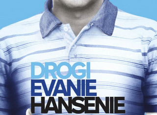Fragment plakatu musicalu "Drogi Evan Hansen".