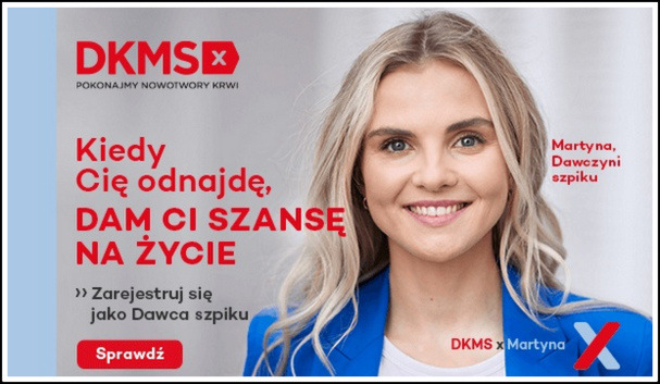Zostań dawcą szpiku - plakat.
