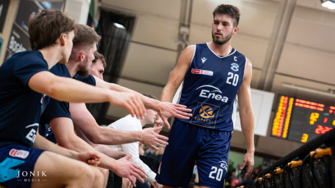 Koszykarze Enea Basket Poznań.