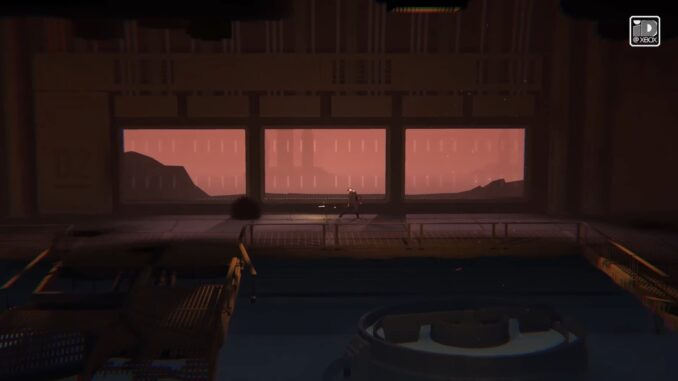 Fragment mechaniki gry Magenta Down.